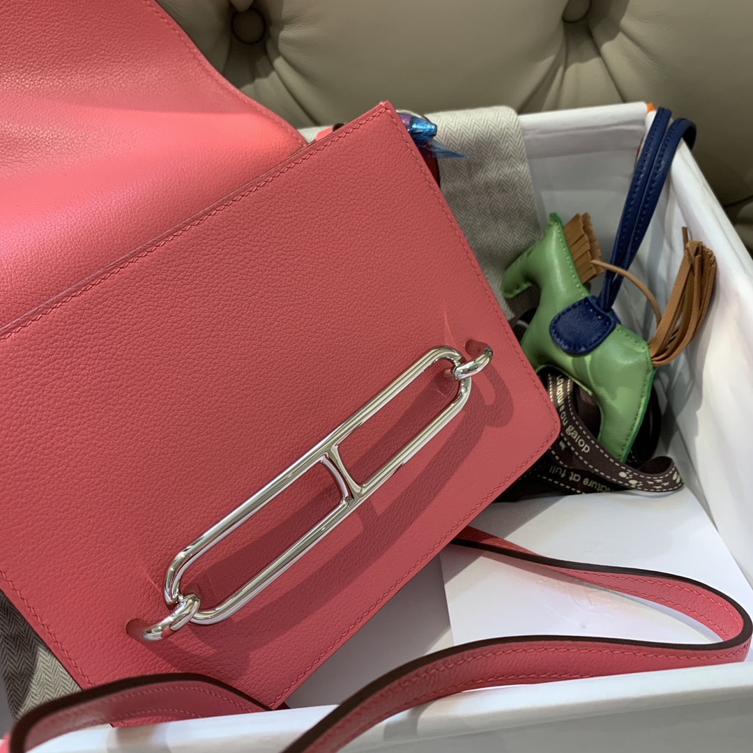 에르메스 룰리스18 로즈텍사스 은장 에버컬러